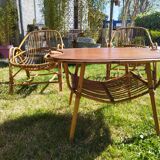 Vintage rattan lounge set