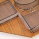 Karl Holmberg's vintage teak and glass tray