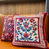 Housse de coussin réversible carré