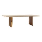 Ninō dining table with suar legs