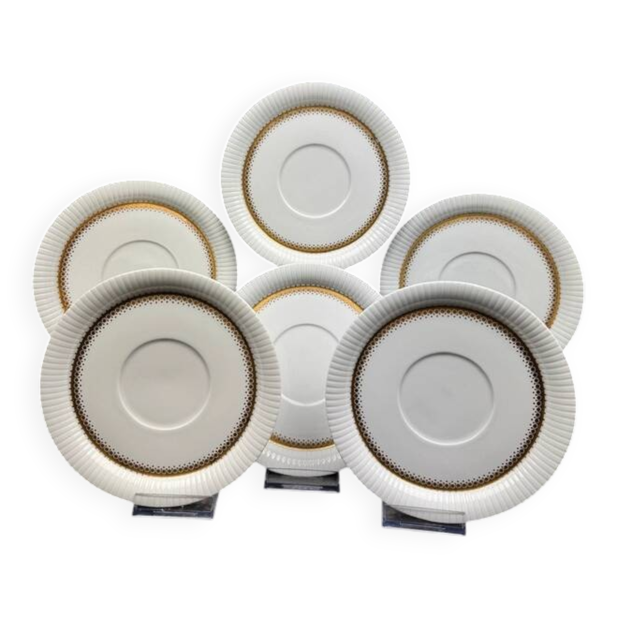 Rosenthal Tapio Wirkkala 6 assiettes à thé Century Studio-Linie