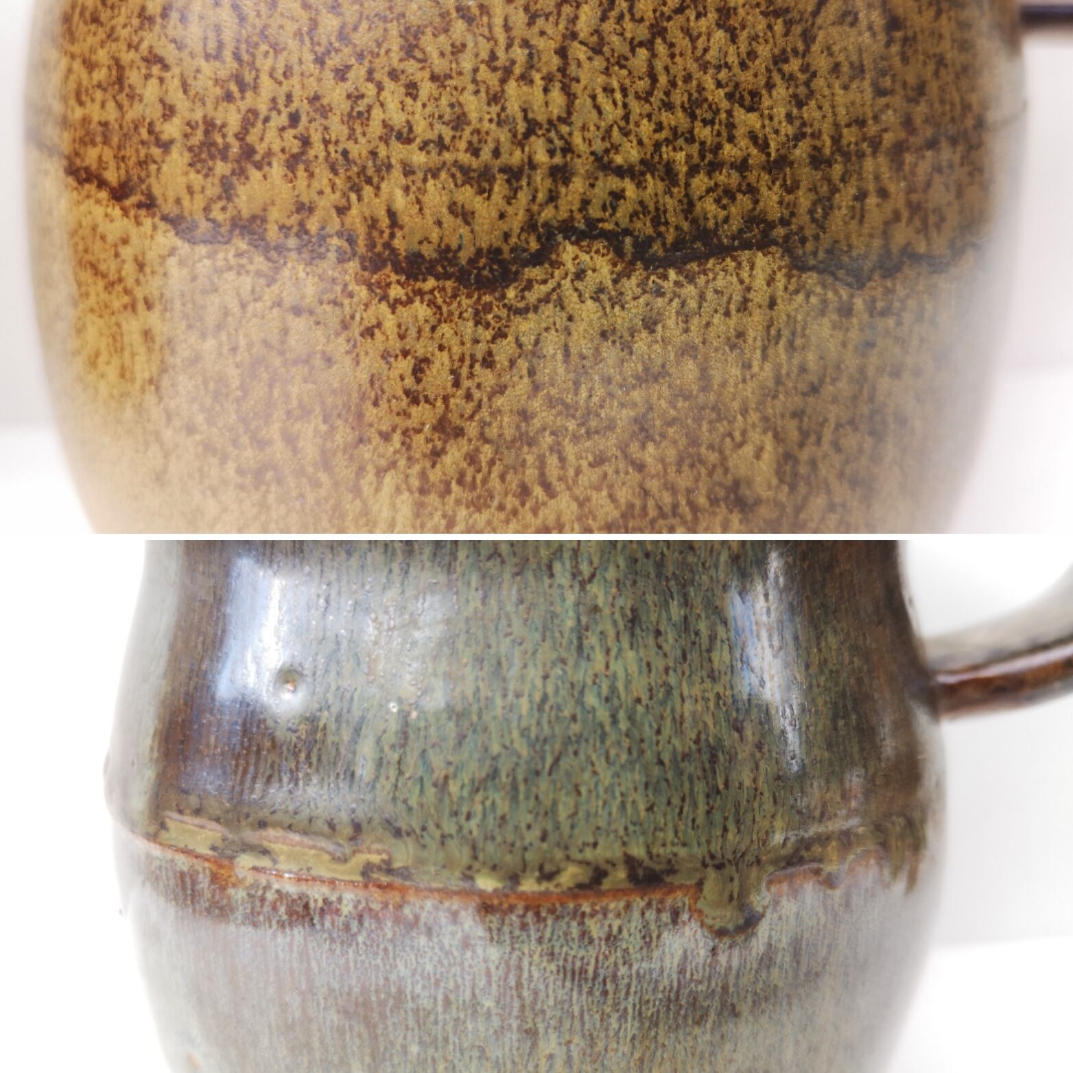 Vintage stoneware pitchers