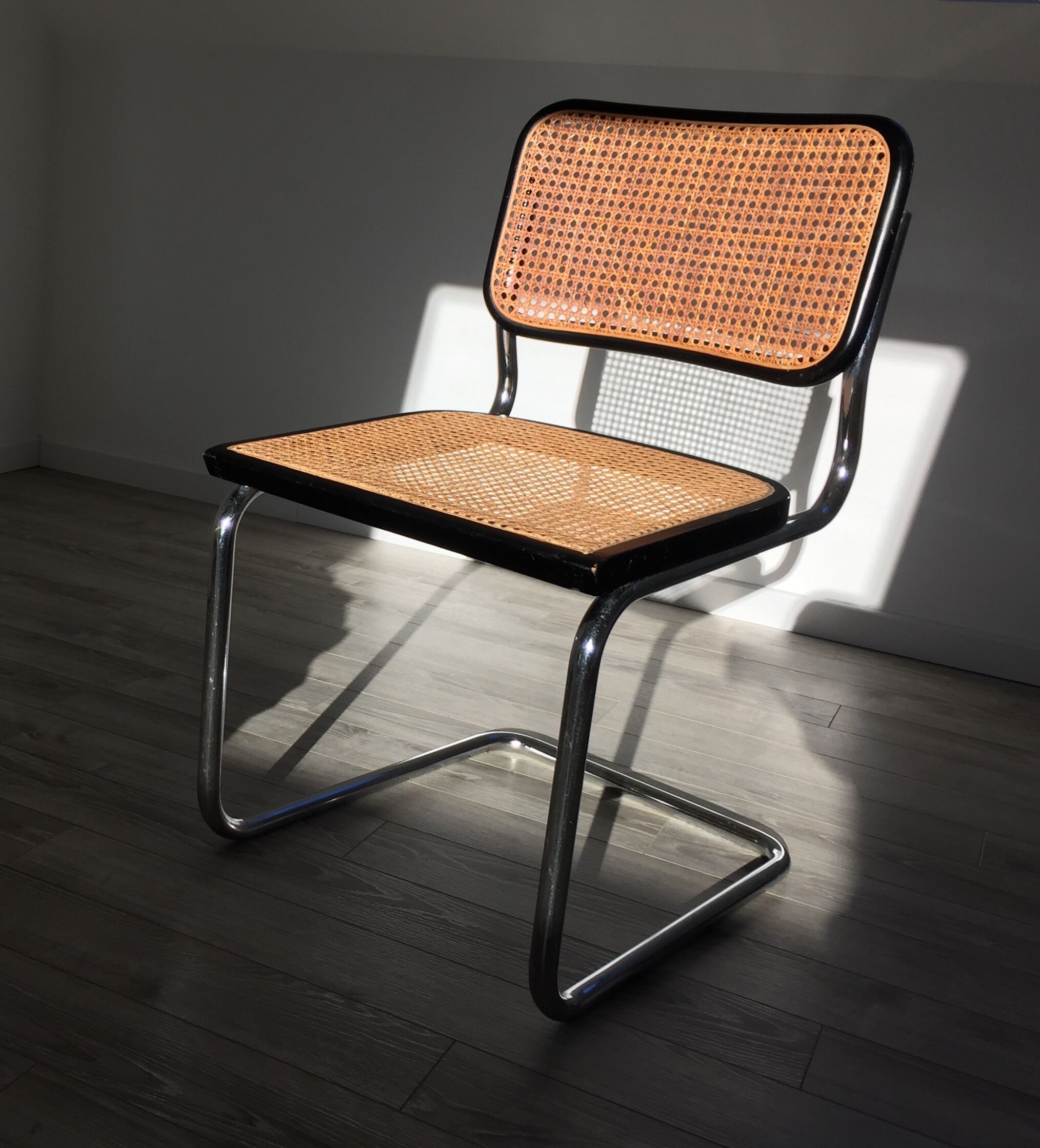 Trio de chaises Marcel Breuer