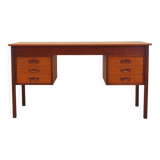 Teak desk, Danish design, 1970s, production: Denmark