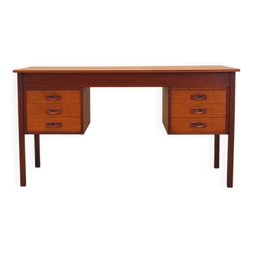 Bureau danois en teck, années 1970