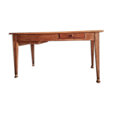 Old farmhouse table 2 drawers
