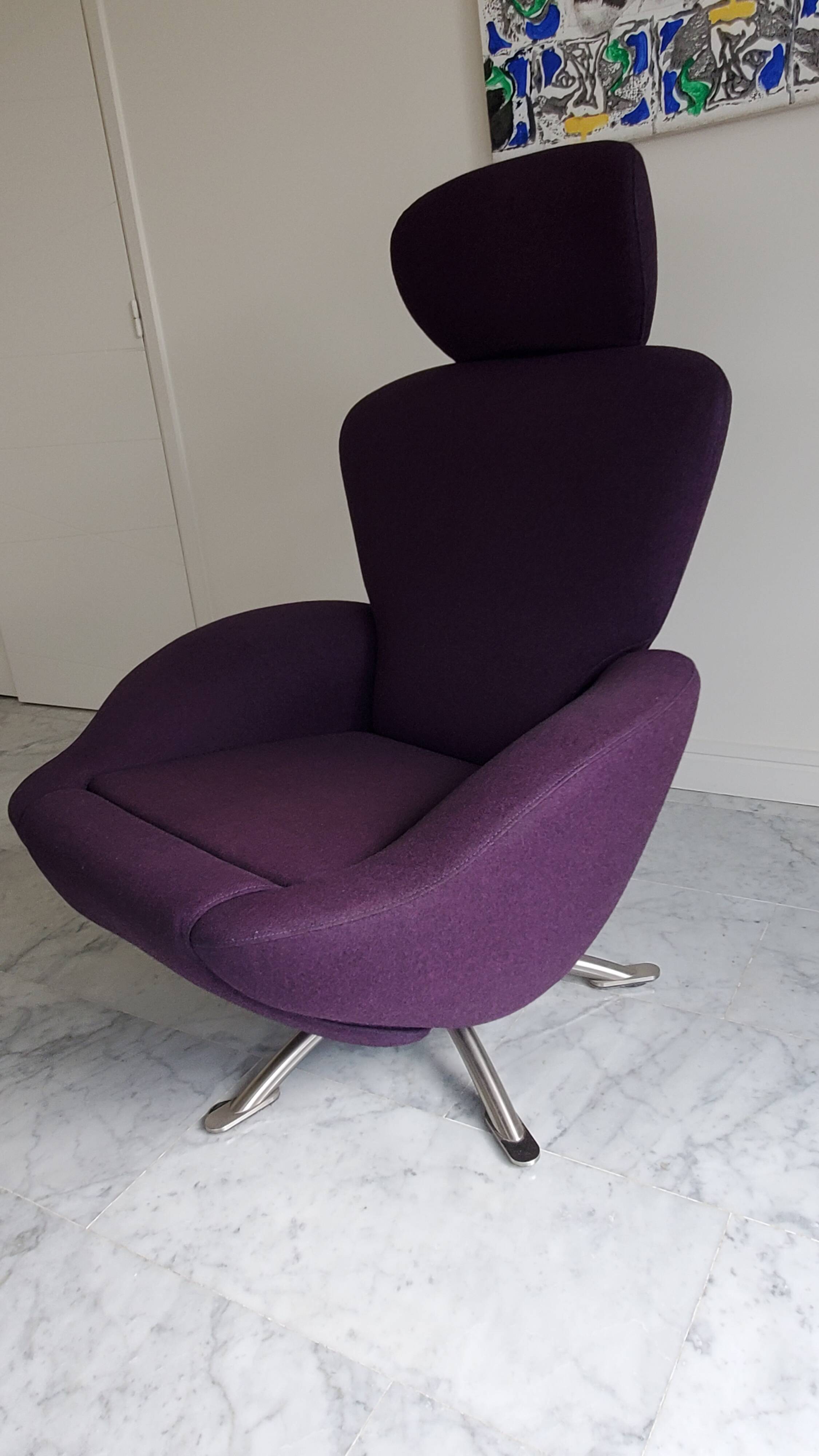 Dodo modular armchair by Toshiyuki Kita, Cassina edition, 2000