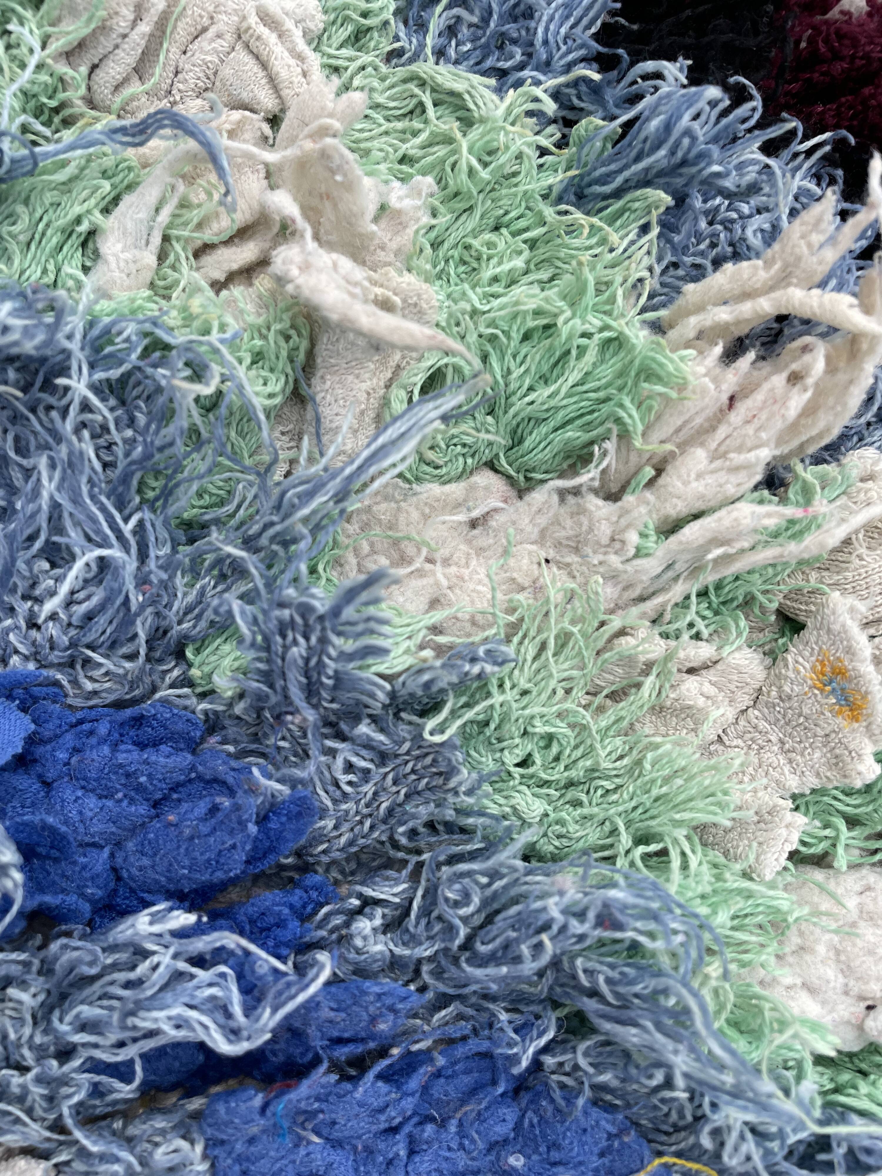 Moroccan Carpet Berbere Boucherouite