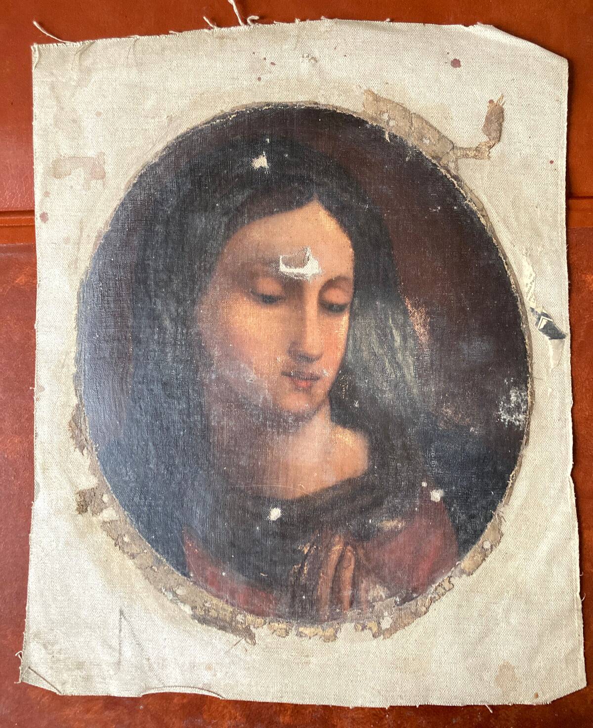 Old portrait of a woman