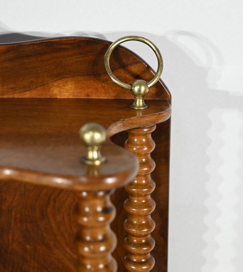 Walnut Shelf, Louis Philippe Period – Mid-19th Century