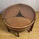 Mid century retro vintage teak trinity coffee table by nathan 1960