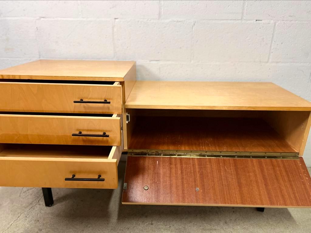 Meuble tv vintage, lowboard, armoire basse