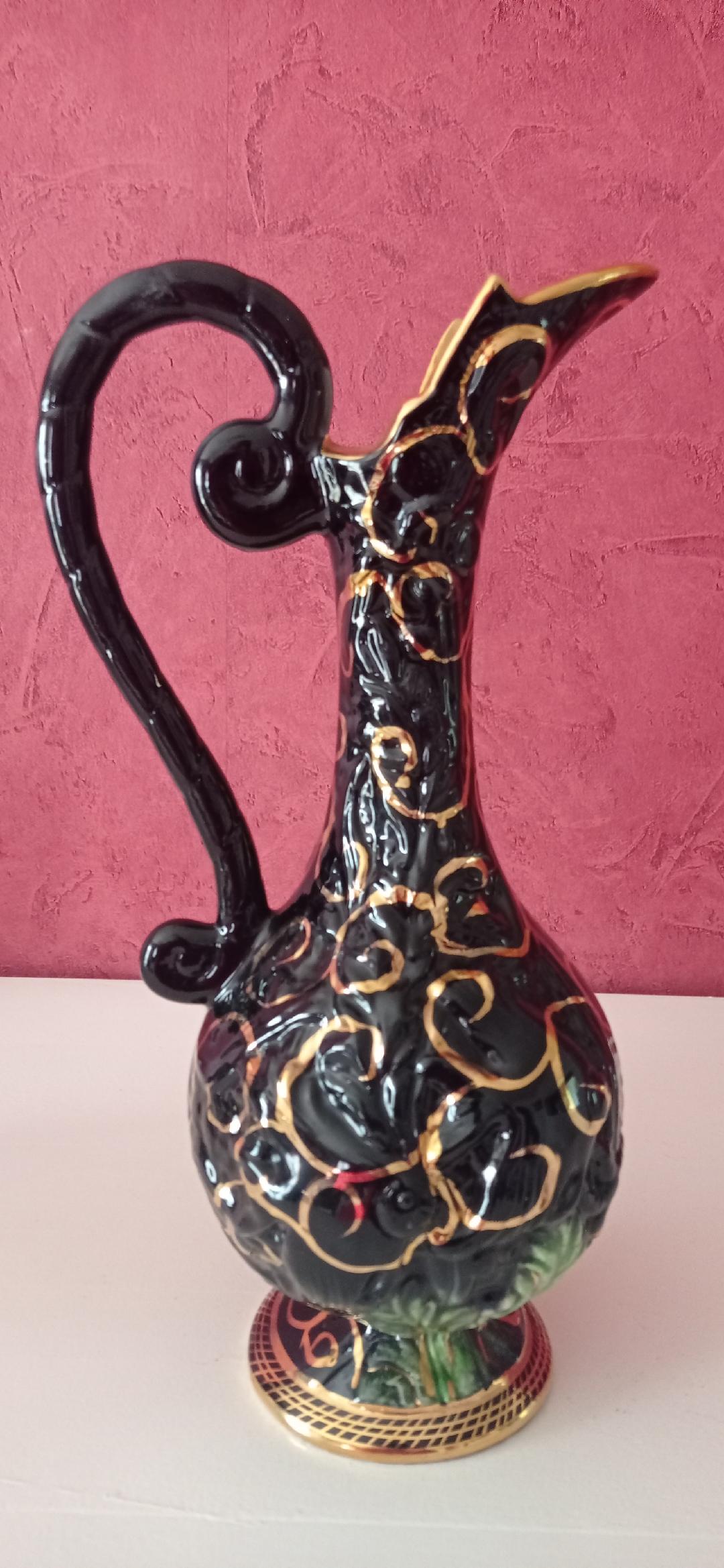 Ceramic vase H. Bequet - Quaregnon Belgium, Mold 272