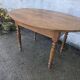 Oval table