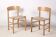 2x Børge Mogensen J39 People's Chair in Beech, 1970s Denmark