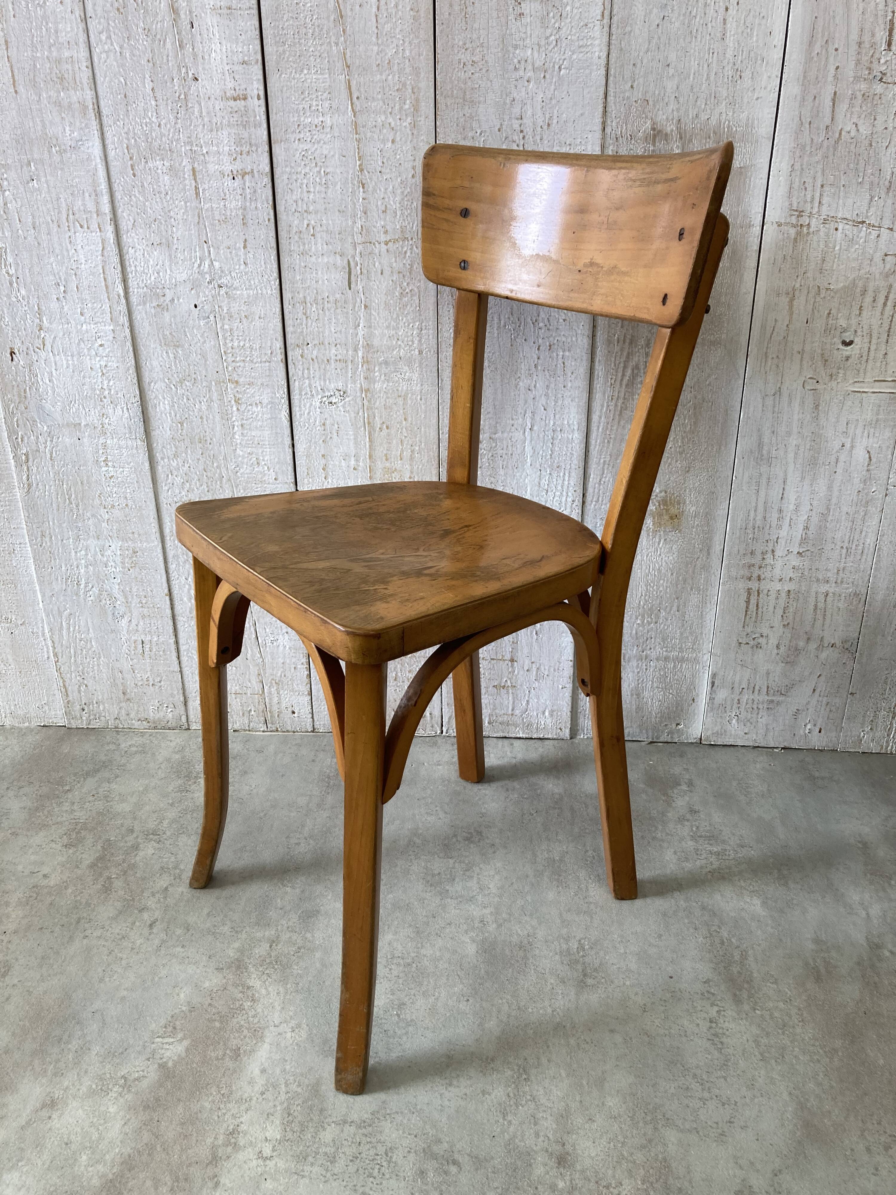 Série de 5 chaises Baumann