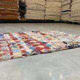 Tapis en tissu boucherouite color2 118x226cm