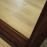 Mirror in wooden frame, Danish design, 1970s, production: Denmark