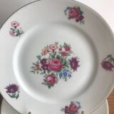 8 Limoges Porcelain Dessert Plates Signed PCL Fleurs 🌺 France