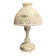 Bassano Italy 20th century earthenware table lamp