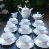 Coffee or tea service, bohemian porcelain circa 50s