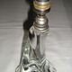 Pied de lampe en cristal de Baccarat