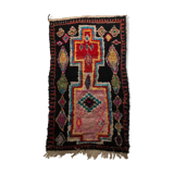 Moroccan Berber carpet Boucherouite 2.1x1.1m