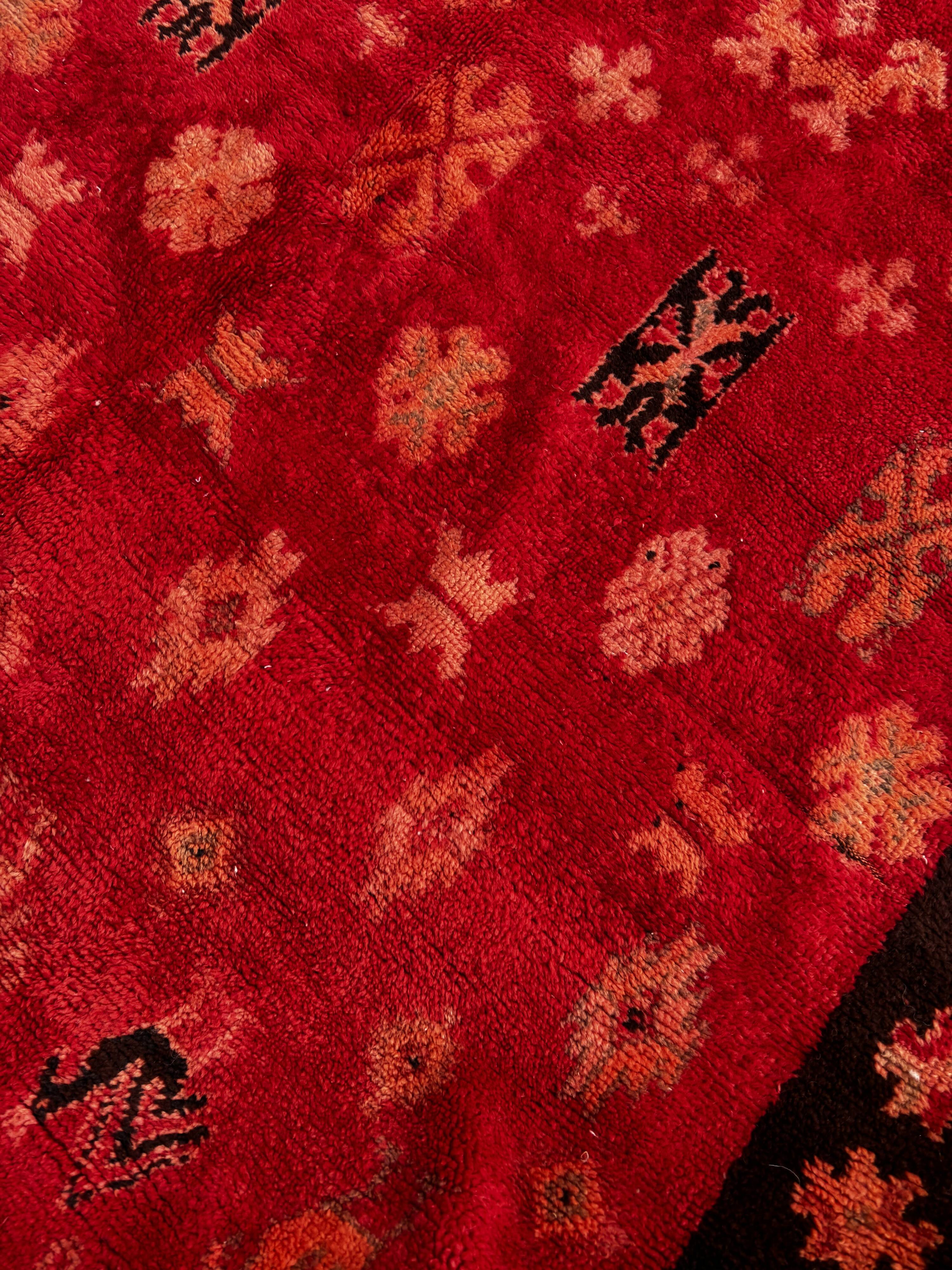 Tapis Berbère marocain vintage Boujad