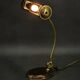 Lampe de bureau en laiton réglable, Allemagne, années 1960