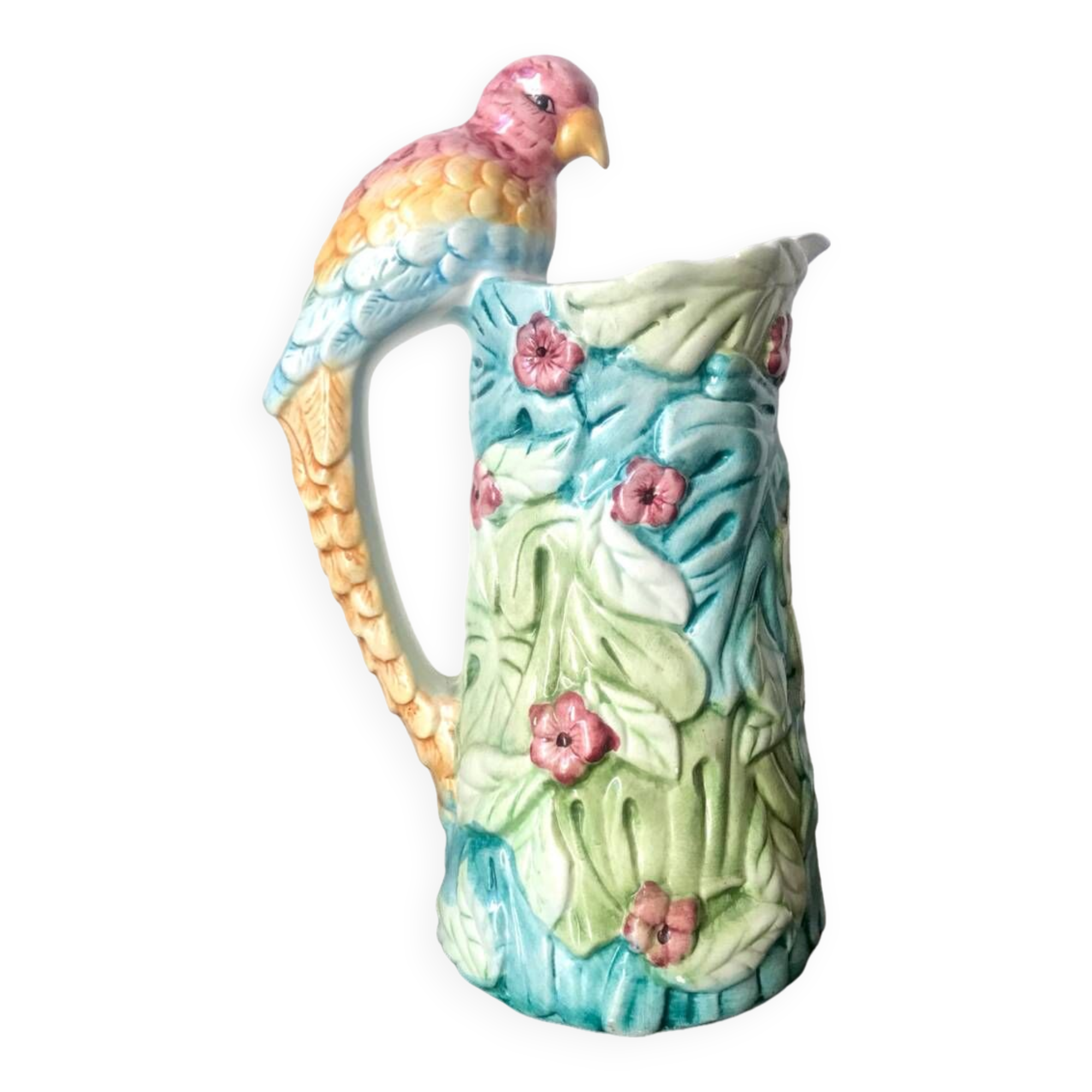 Parakeet pitcher in slip