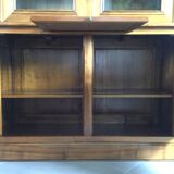 Louis Philippe display cabinet in cherry wood
