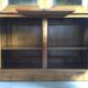 Louis Philippe display cabinet in cherry wood