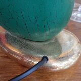 Green and gold lamp françois chatain