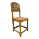 Chaise ancienne suédoise de style gustavien en pin du XVIIIe siècle