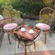 Rattan garden furniture / vintage 60s-70s
