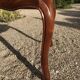 Louis XV-style mahogany desk