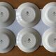 6 antique flat plates in Gien earthenware