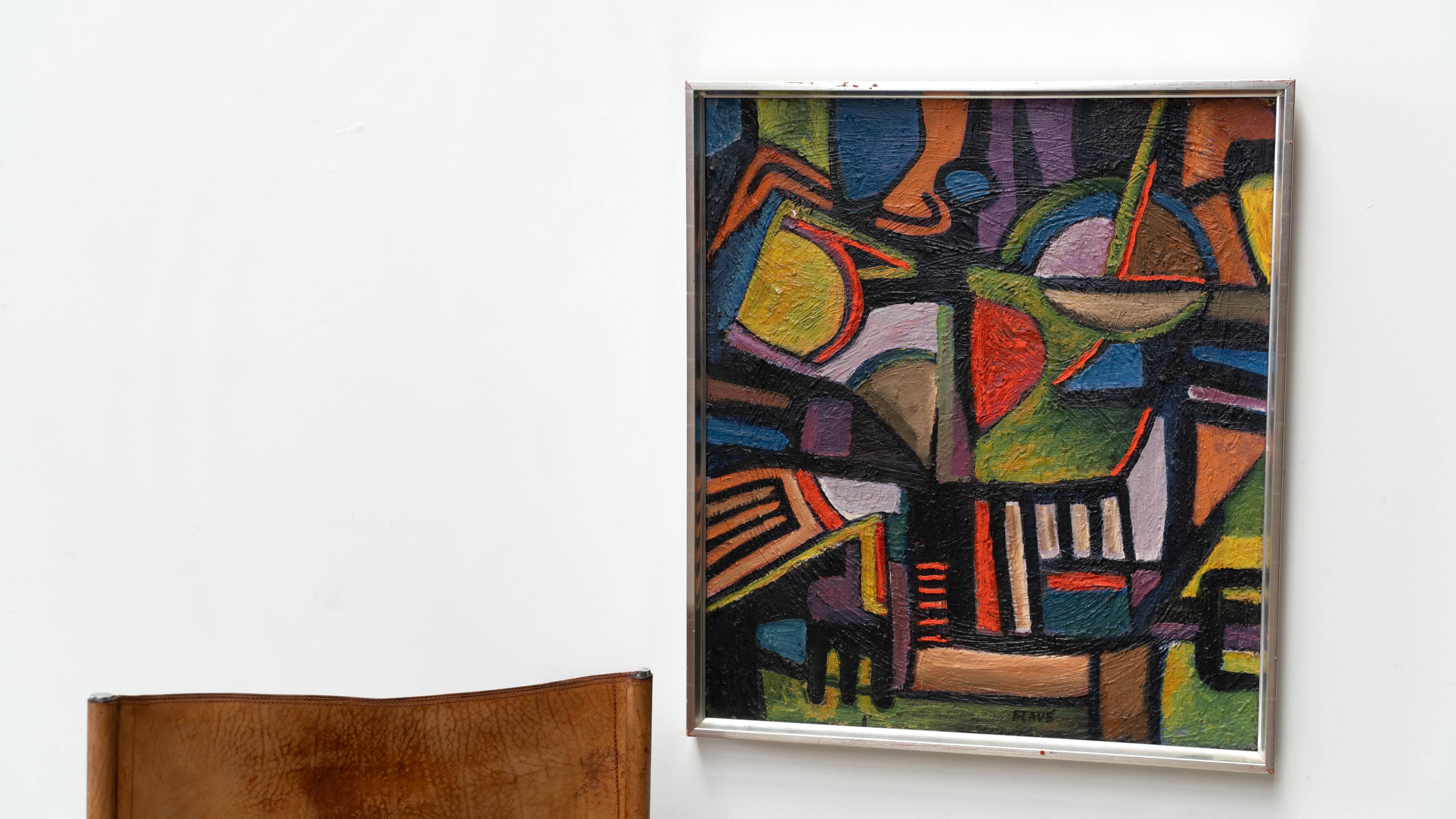 Peinture des années 1970 par Flave