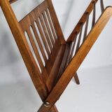 Folding wooden magazine rack by Cees Braakman for Pastoe, 1960s