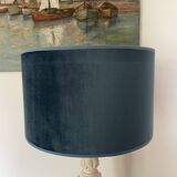 Lampe en bois sculpté Blanc d’Ivoire