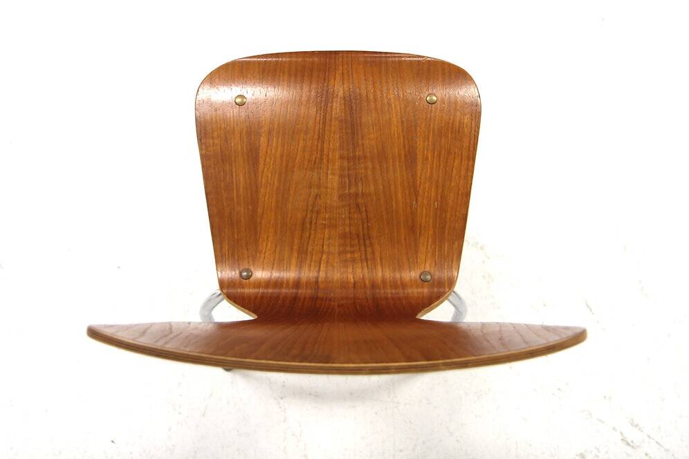 Set of 4 Scandinavian teak chairs, Sweden, 1980