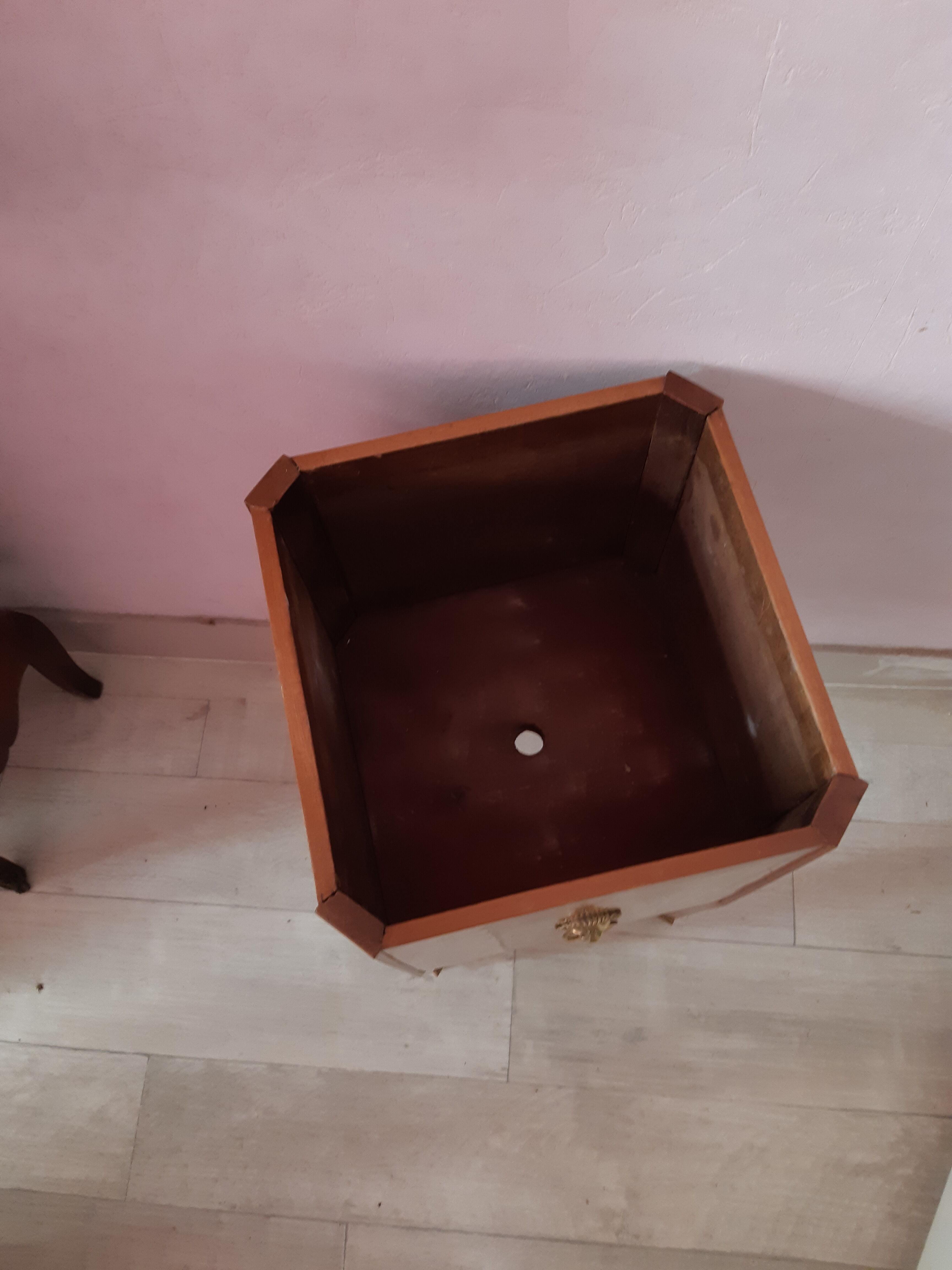 Nineteenth mahogany planter