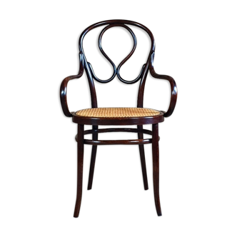 Bistro chair N°20 with omega Ungvar 1900 ca