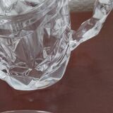 4 cut crystal beer mugs from Tiffany and Co.