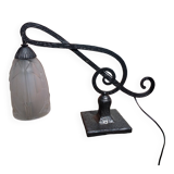 Art Deco piano lamp Treble Clef 1925