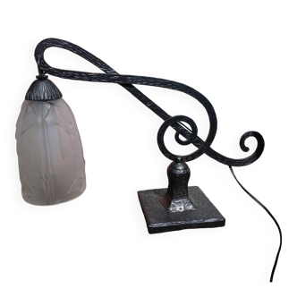 Art Deco piano lamp Treble Clef 1925