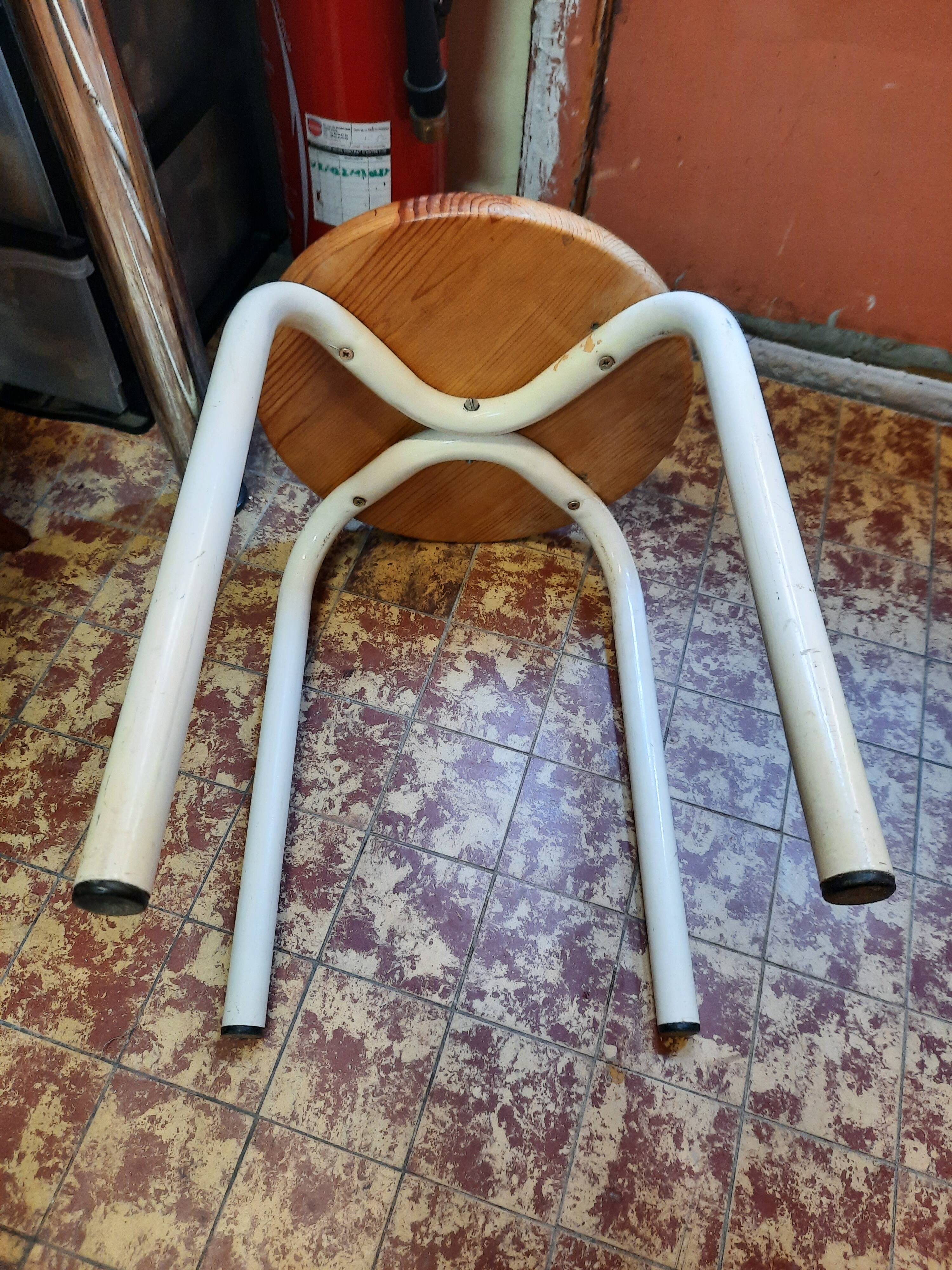 Industrial style stool