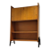 Vintage secretaire with bookcase, 1950s