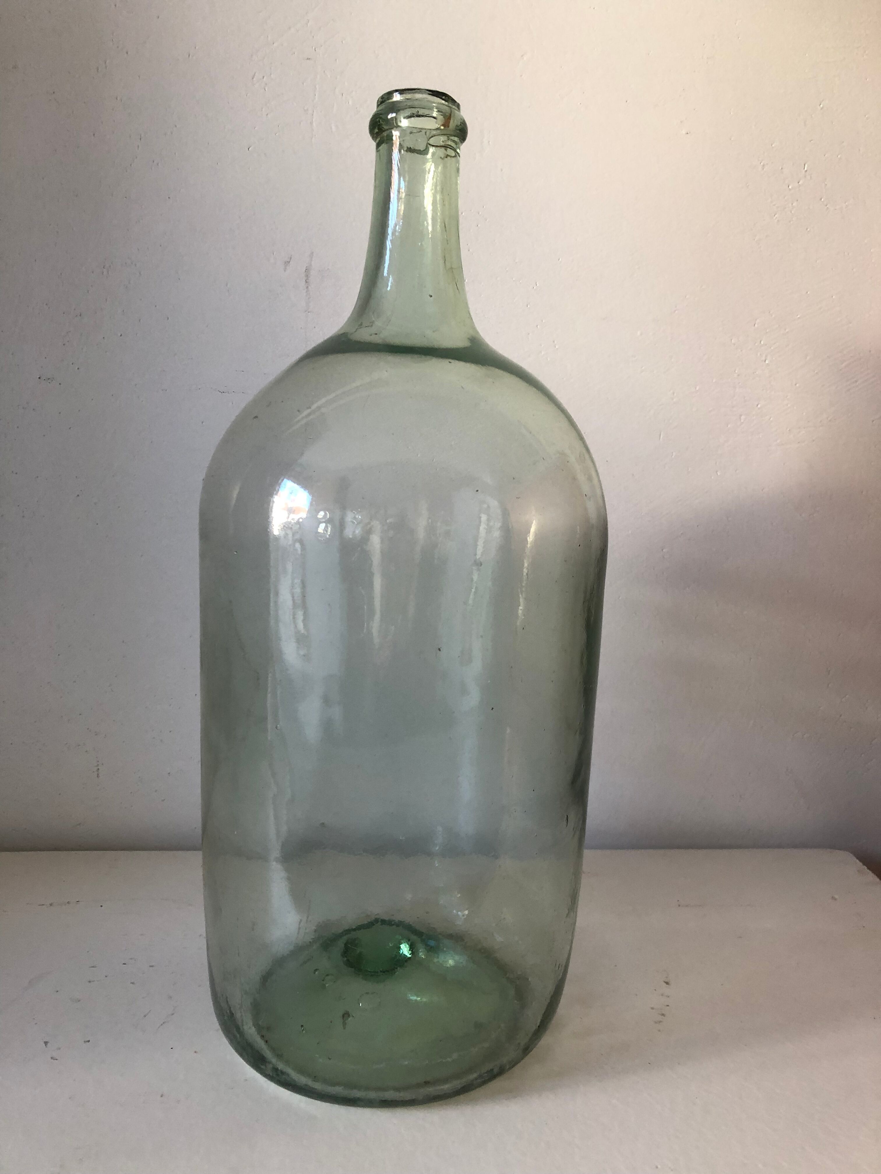 Demijohn old bottle