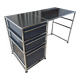 USM Haller desk in Anthracite Grey